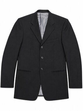 Givenchy Monsieur Black Suit Jacket Size 36R